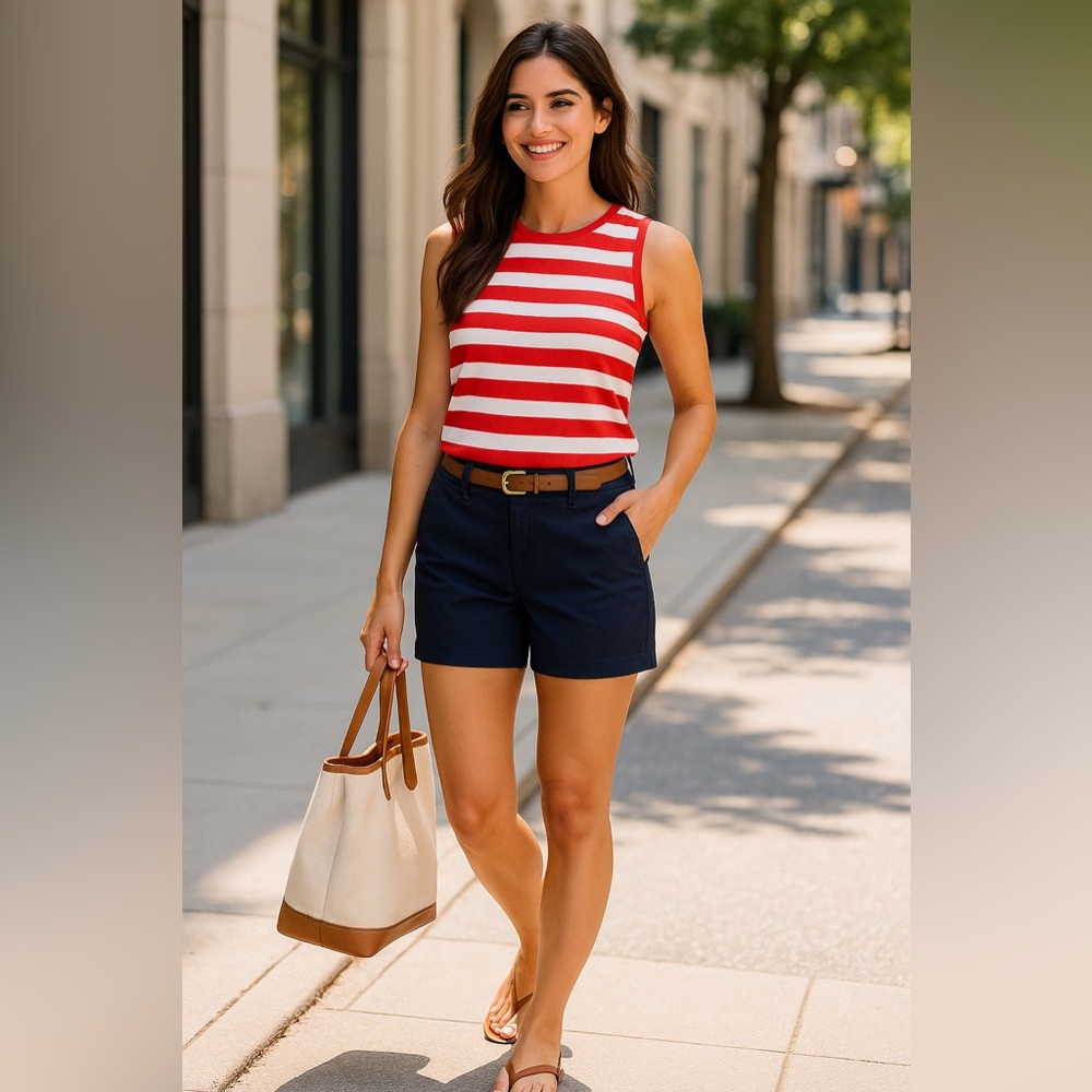 Like NEW ✨✨Tommy Hilfiger Navy Blue Women's Bermudas